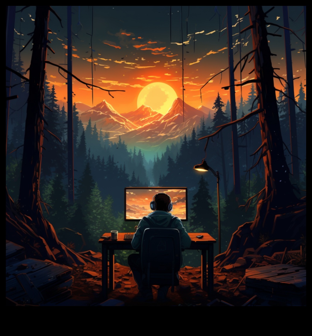 البرية الافتراضية: استكشاف المناظر الطبيعية الرقمية