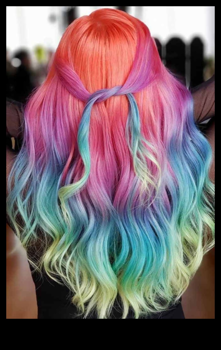 تأثير وحيد القرن: أفكار غامضة لتلوين الشعر للحصول على مظهر غريب الأطوار