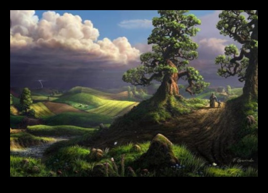 الانسجام في الطبيعة: مجموعة من المناظر الطبيعية الهادئة