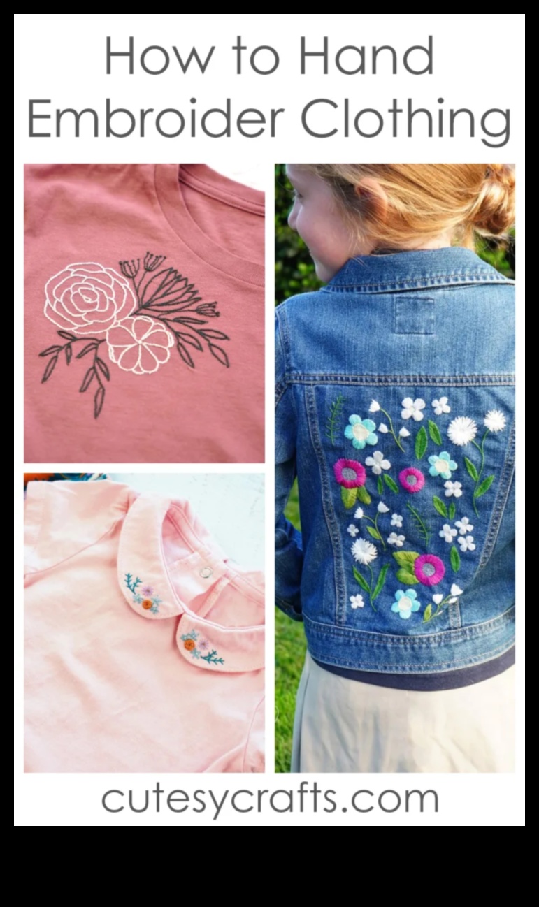 تطريز الملابس بنفسك: إضافة لمسة فنية إلى خزانة ملابسك