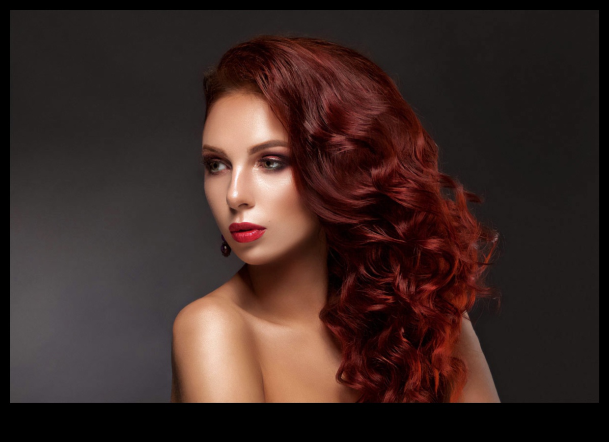 تأملات روبي: تسريحات الشعر الحمراء والحمراء التي تعكس جمالك الداخلي