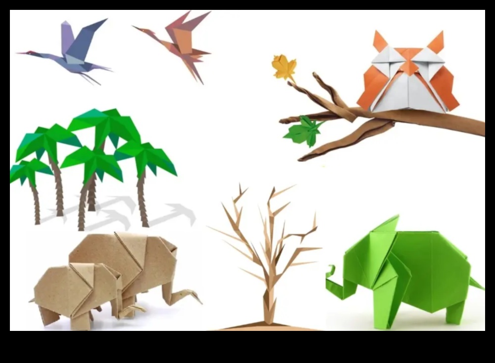 ما وراء الأوريغامي: تقنيات طي الورق المتنوعة
