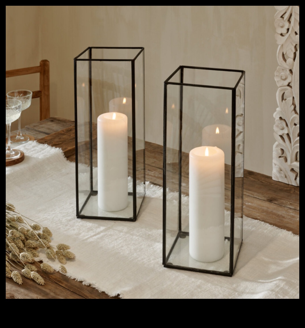 فوانيس الشموع الخشبية: صناعة الإضاءة بمواد طبيعية