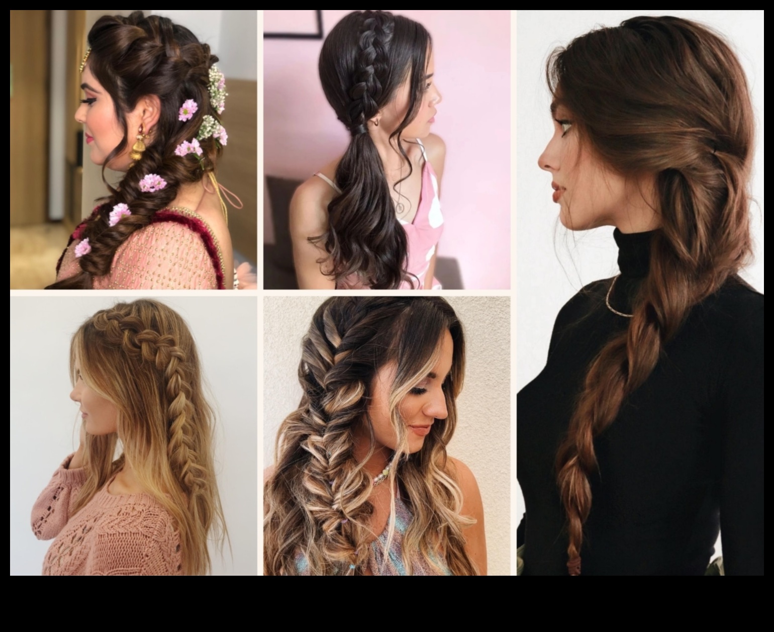 استمرار سلسلة الخصلات: احتضان الطول في تسريحات الشعر الطويلة