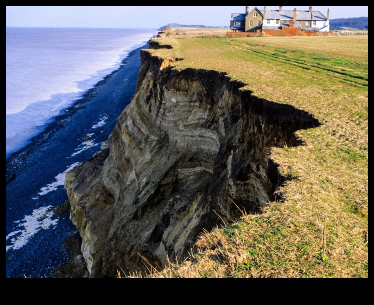 التآكل الساحلي: تشكيل المنحدرات والشواطئ