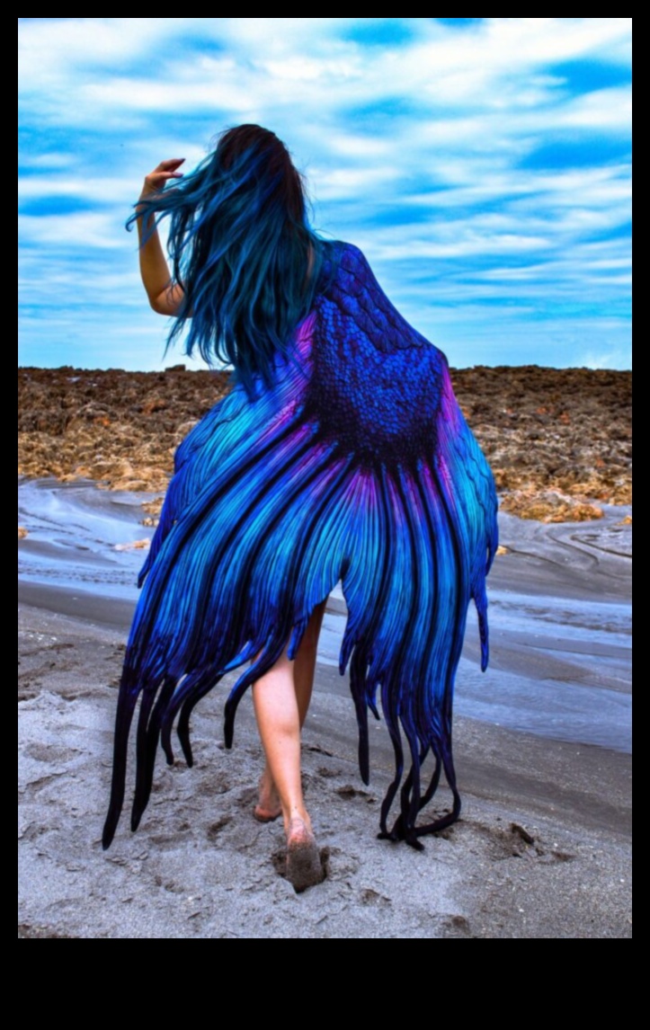 مشاعر حورية البحر: انغمس في الخيال مع ألوان الشعر المستوحاة من المحيط