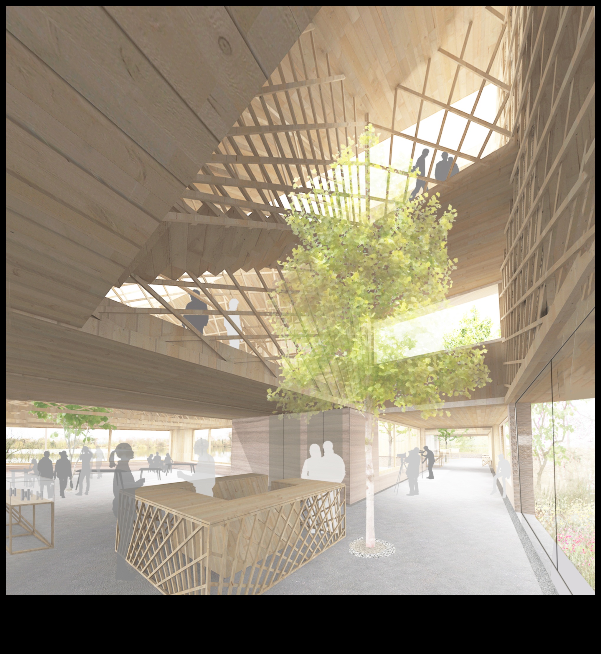 الوئام المعماري: تصميم المناظر الطبيعية في التكافل