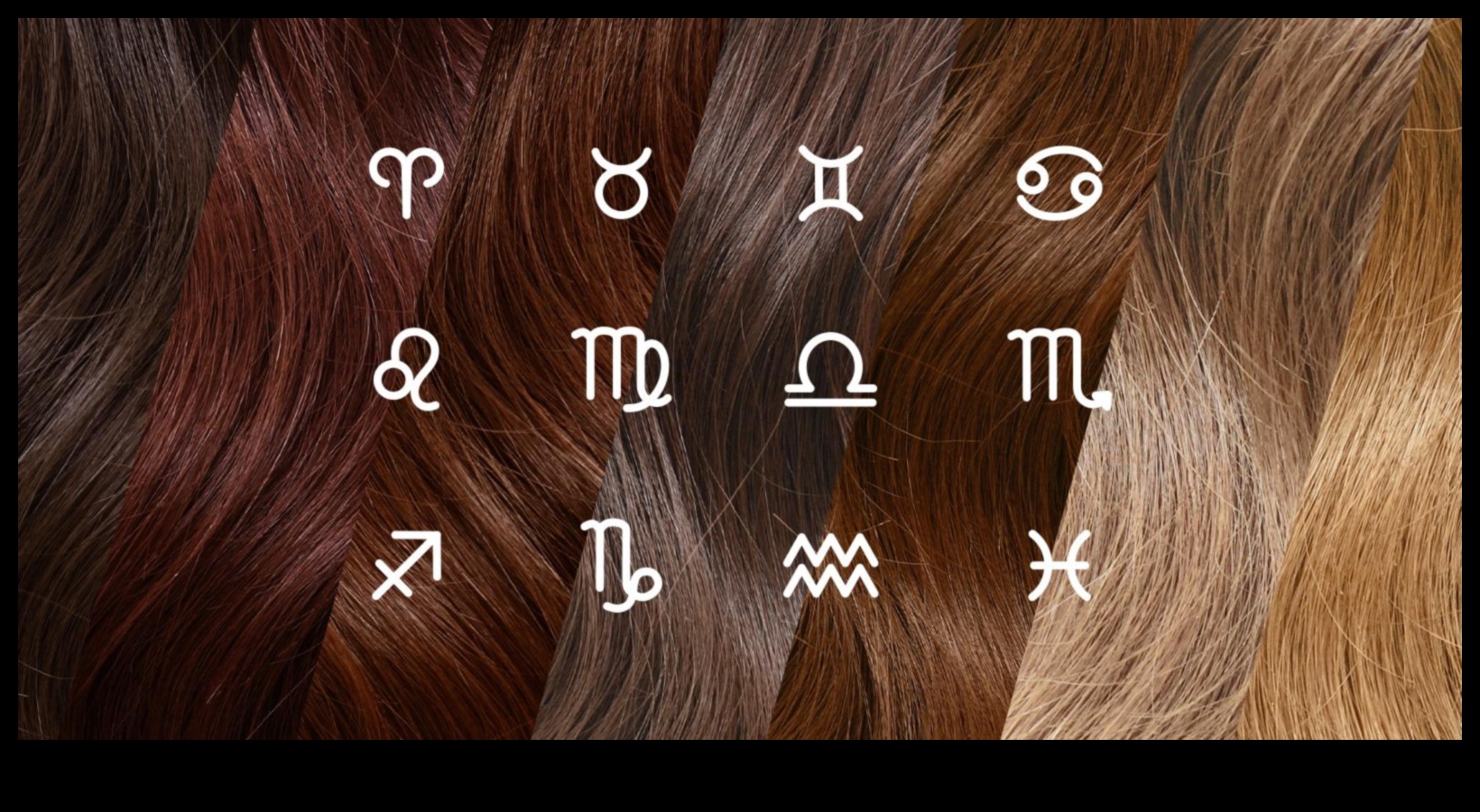 برجك لون الشعر: مطابقة علامة البروج الخاصة بك مع اللون المثالي