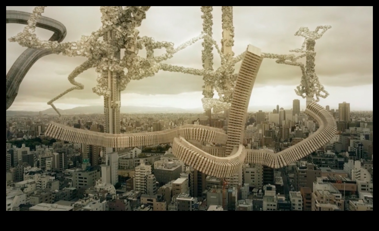 نبض المدينة: المناظر الطبيعية الحضرية في حركة مستمرة