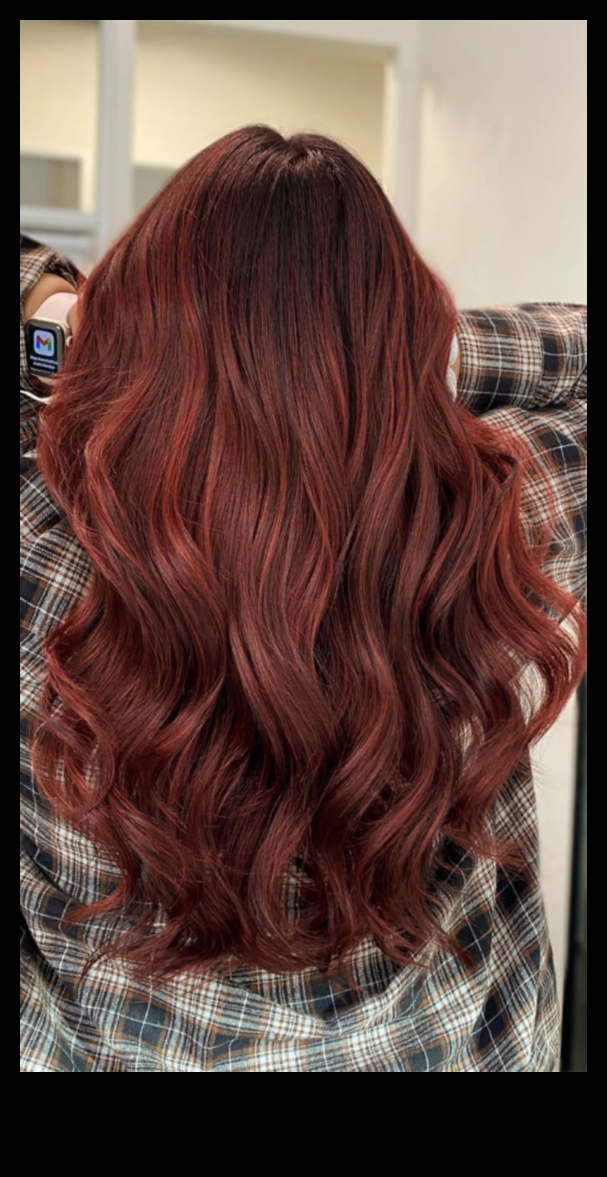 تأملات روبي: تسريحات الشعر الحمراء والحمراء التي تعكس جمالك الداخلي