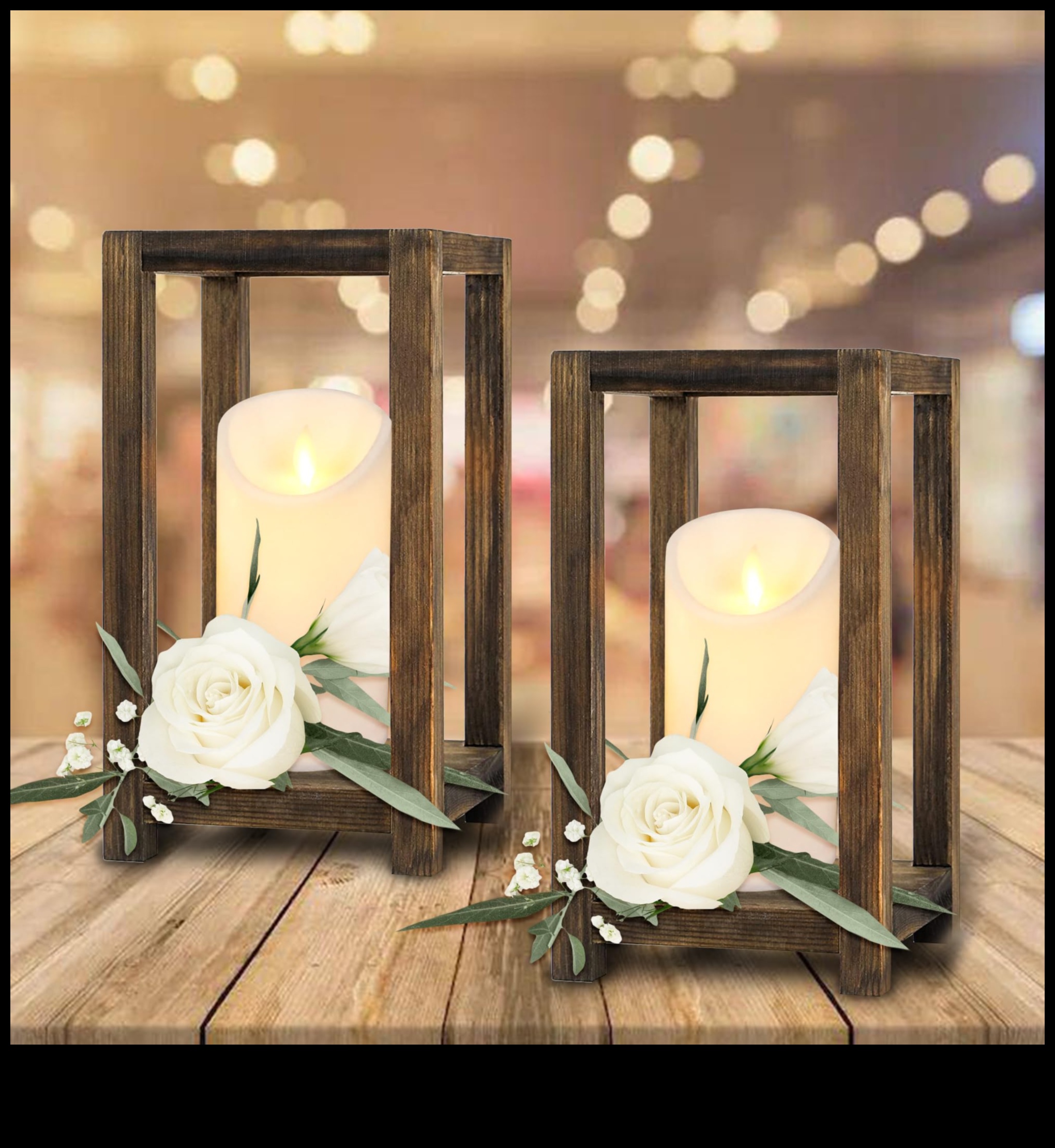 فوانيس الشموع الخشبية: صناعة الإضاءة بمواد طبيعية